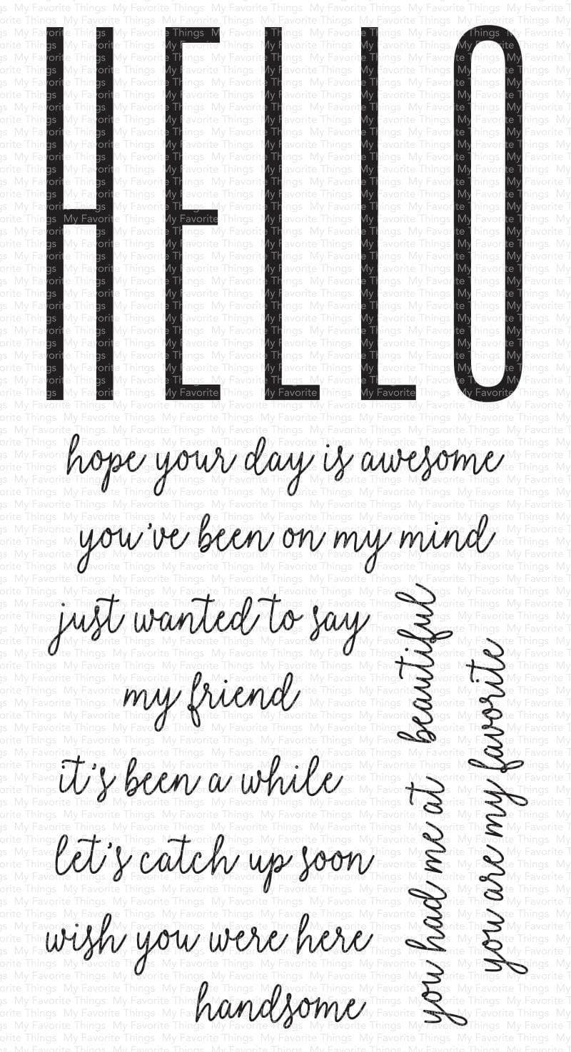 How to Say Hello