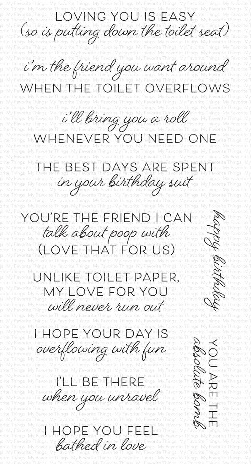 Bathroom Banter