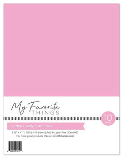 Cotton Candy Card Stock