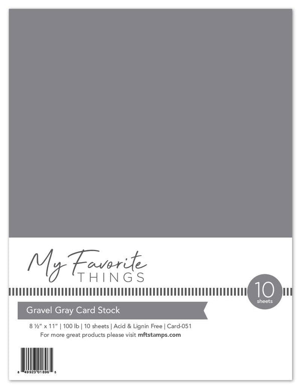 Gravel Gray Card Stock