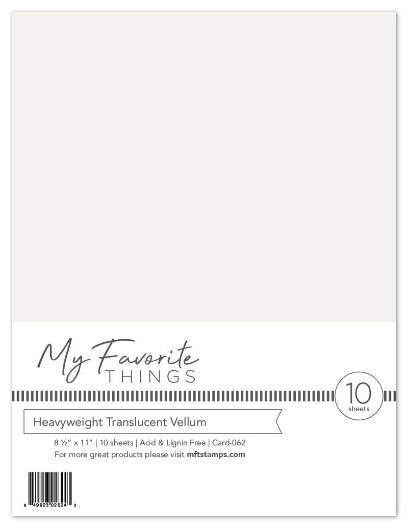 Thick Translucent Vellum Paper, Oplymio 42 Sheets 167GSM Printable
