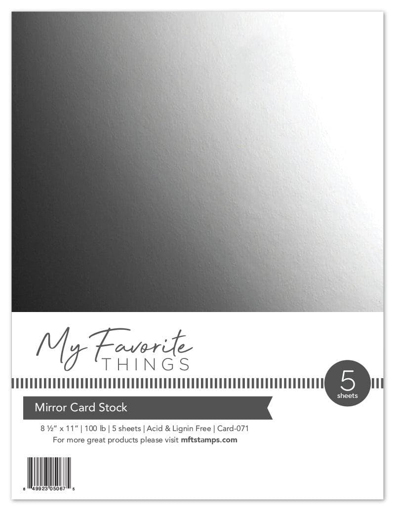 Mirror Card Stock