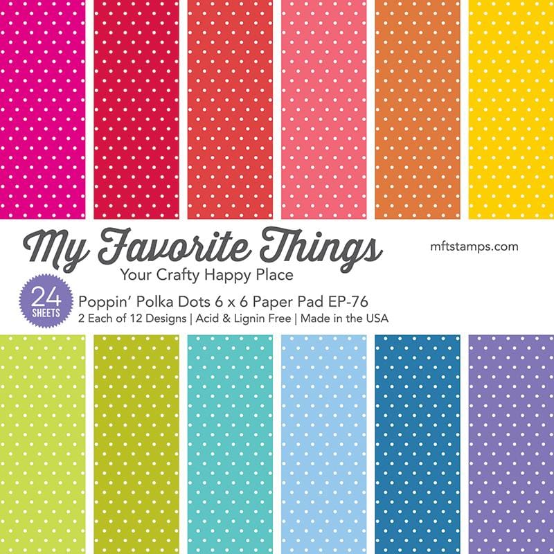 Poppin' Polka Dots Paper Pad