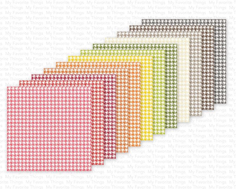 Falling for Houndstooth Paper Pad