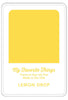 Lemon Drop Premium Dye Ink Pad