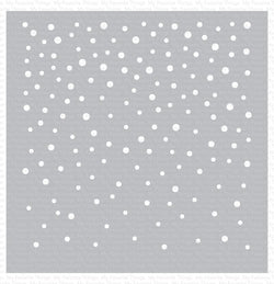 Snowfall Stencil