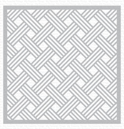Basket Weave Stencil