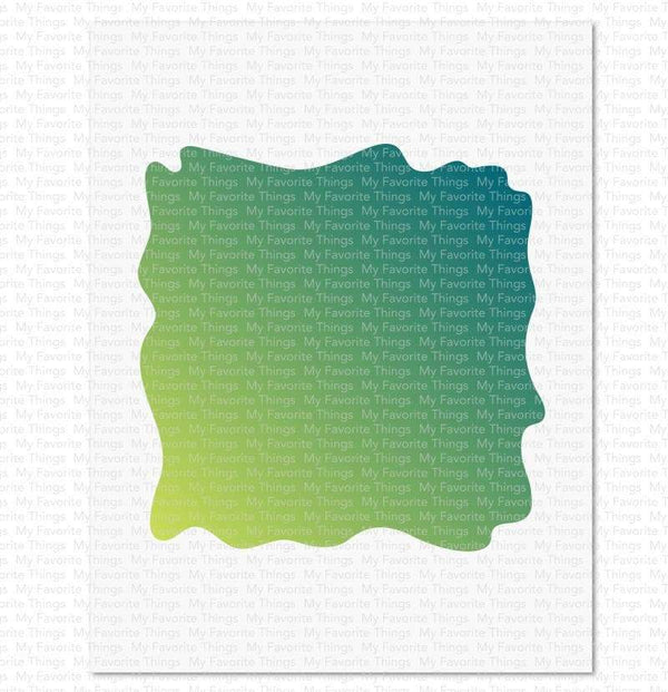 Watercolor Wash Square Stencil