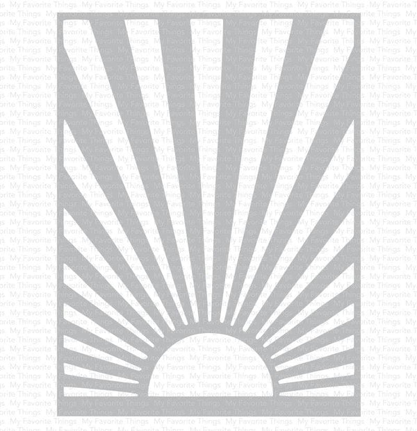Sunny Rays Stencil