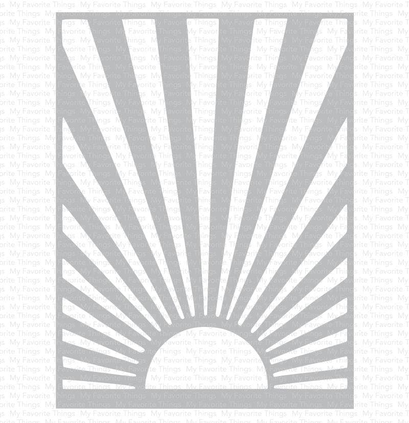 Sunny Rays Stencil