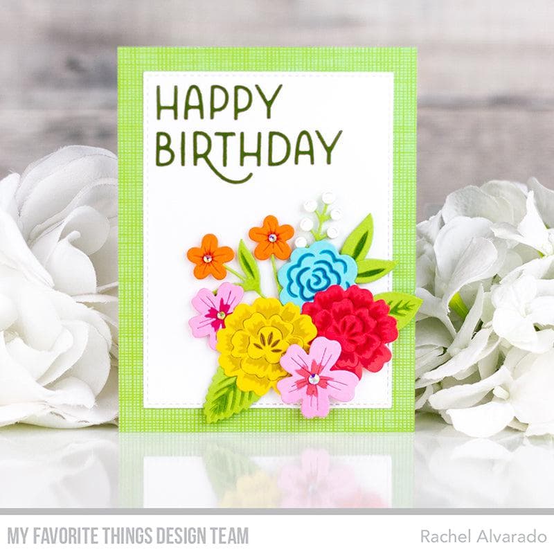 Stylish Happy Birthday Die-namics