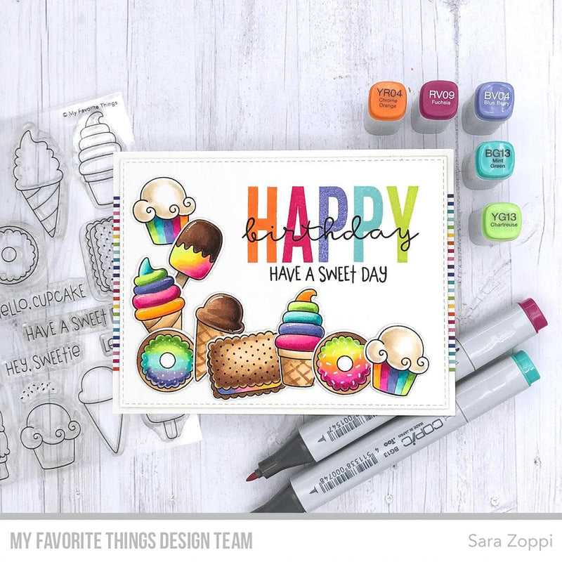 Photoplay Happy Birthday Clear Stamp Set Sis3808