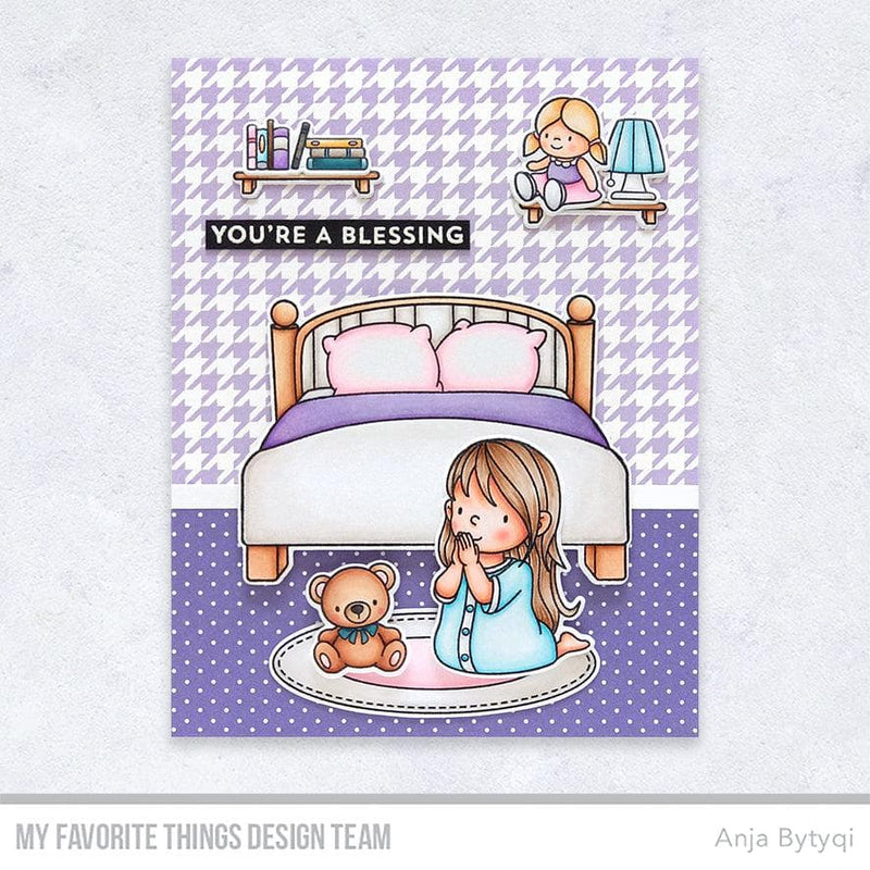 Springing for Houndstooth Paper Pad